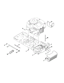 Engine Accessories parts for Craftsman Lawn Tractor 247.203770 / 2014 from AppliancePartsPros.com