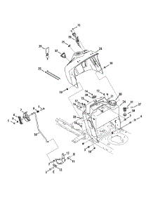 Dash & Fuel Tank parts for Craftsman Lawn Tractor 247.203791 / 2015 from AppliancePartsPros.com