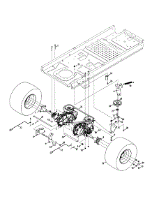 Drive & Rear Wheels parts for Craftsman Z-Series 247.204110 / 2014 from AppliancePartsPros.com