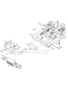 Frame & Bumper parts for Craftsman Z-Series 247.204110 / 2014 from AppliancePartsPros.com