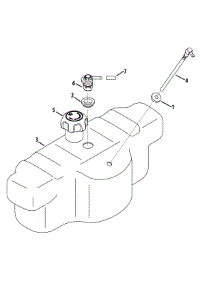 Fuel Tank parts for Craftsman Z-Series 247.204110 / 2014 from AppliancePartsPros.com