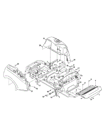 Floorboard & Fenders parts for Craftsman Z-Series 247.204122 / 2015 from AppliancePartsPros.com