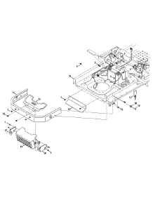 Rear Frame & Bumper parts for Craftsman Z-Series 247.204150 / 2014 from AppliancePartsPros.com