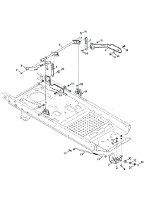 Deck Lift parts for Craftsman Z-Series 247.204182 / 2015 from AppliancePartsPros.com