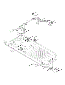 Deck Lift parts for Craftsman Z-Series 247.204191 / 2015 from AppliancePartsPros.com