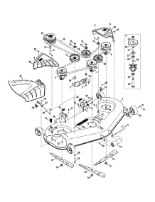 Mower Deck parts for Craftsman Z-Series 247.204191 / 2015 from AppliancePartsPros.com