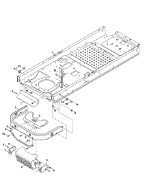Frame & Bumper parts for Craftsman Z-Series 247.204201 / 2015 from AppliancePartsPros.com