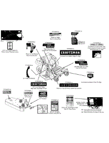 Label Map parts for Craftsman Z-Series 247.204201 / 2015 from AppliancePartsPros.com
