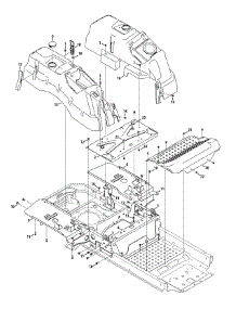 Floorboard & Fenders parts for Craftsman Z-Series 247.204221 / 2015 from AppliancePartsPros.com