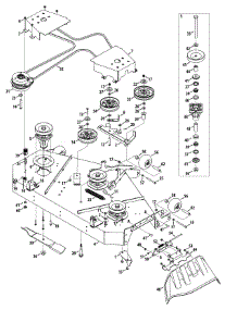 Mower Deck parts for Craftsman Z-Series 247.204221 / 2015 from AppliancePartsPros.com