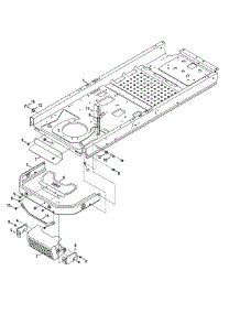 Frame, Bumper And Muffler parts for Craftsman Z-Series 247.204240 / 2015 from AppliancePartsPros.com