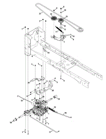 Drive Assembly parts for Craftsman Lawn Tractor 247.204420 / 2015 from AppliancePartsPros.com