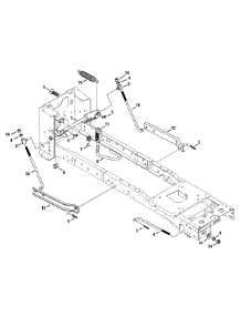 Deck Lift parts for Craftsman Garden Tractor 247.204450 / 2015 from AppliancePartsPros.com