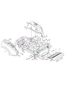 Fenders parts for Craftsman Z-Series 247.204460 / 2014 from AppliancePartsPros.com