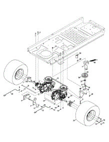 Rear Drive & Wheels parts for Craftsman Z-Series 247.204460 / 2014 from AppliancePartsPros.com