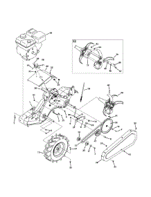 Tine & Drive parts for Craftsman Tiller 247.23000 / 2011 from AppliancePartsPros.com