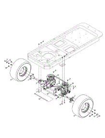 Drive Assembly parts for Craftsman Z-Series 247.25001 / 2013 from AppliancePartsPros.com