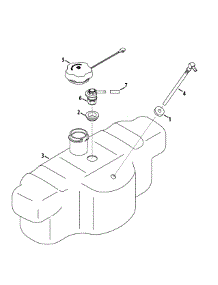 Fuel Tank parts for Craftsman Z-Series 247.25001 / 2013 from AppliancePartsPros.com
