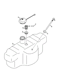 Fuel Tank parts for Craftsman Z-Series 247.25061 / 2013 from AppliancePartsPros.com