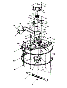 Three-In-One Mowing Deck parts for Craftsman Lawn Tractor 247.270170 / 1999 from AppliancePartsPros.com