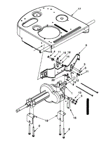 Transaxle Assembly parts for Craftsman Lawn Tractor 247.270170 / 1999 from AppliancePartsPros.com