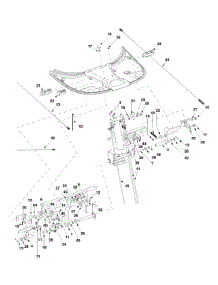 Pedal Assemblies parts for Craftsman Lawn Tractor 247.27020 / 2003 from AppliancePartsPros.com