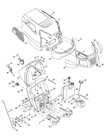 Hood & Dash parts for Craftsman Lawn Tractor 247.288831 / 2012 from AppliancePartsPros.com