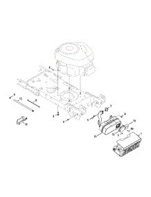 Engine Accessories parts for Craftsman Lawn Tractor 247.289020 / 2010 from AppliancePartsPros.com