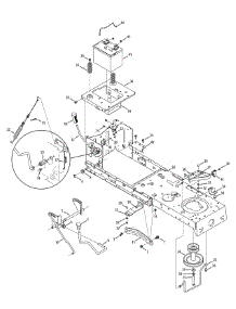 Frame Assembly parts for Craftsman Lawn Tractor 247.289110 / 2010 from AppliancePartsPros.com