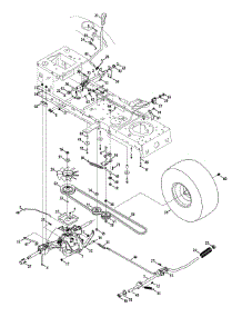 Drive & Rear Wheel parts for Craftsman Lawn Tractor 247.289150 / 2013 from AppliancePartsPros.com