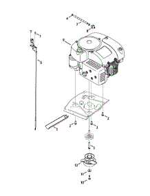 Engine Accessories parts for Craftsman Lawn Tractor 247.290000 / 2015 from AppliancePartsPros.com