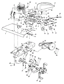 Parts parts for Craftsman Tiller 247.298611 from AppliancePartsPros.com