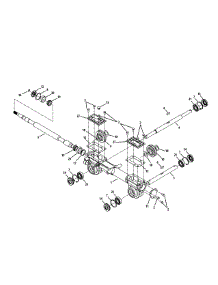 Transmission parts for Craftsman Tiller 247.299301 / 2012 from AppliancePartsPros.com