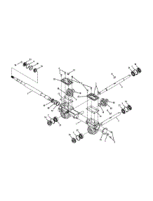 Transmission parts for Craftsman Tiller 247.29931 / 2011 from AppliancePartsPros.com