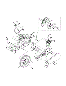 Drive Assembly parts for Craftsman Tiller 247.29932 / 2010 from AppliancePartsPros.com