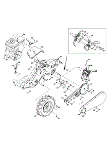 Tine & Drive parts for Craftsman Tiller 247.29933 / 2012 from AppliancePartsPros.com