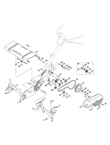 Tine & Shield Assembly parts for Craftsman Tiller 247.29934 / 2010 from AppliancePartsPros.com