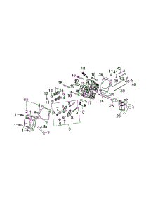 170-V0b Cylinder Head parts for Craftsman Tiller 247.29934 / 2012 from AppliancePartsPros.com