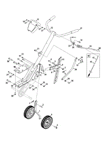 Handle Assembly parts for Craftsman Tiller 247.29934 / 2012 from AppliancePartsPros.com