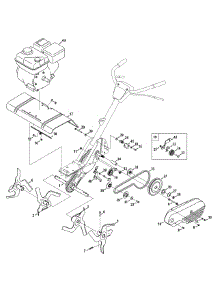 Tine & Drive parts for Craftsman Tiller 247.299342 / 2014 from AppliancePartsPros.com