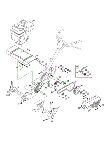 Drive Assembly parts for Craftsman Tiller 247.299342 / 2015 from AppliancePartsPros.com
