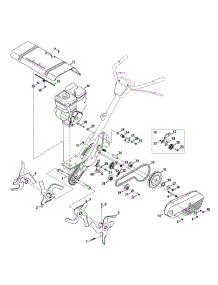 Tine & Drive parts for Craftsman Tiller 247.29935 / 2012 from AppliancePartsPros.com