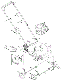 General Assembly parts for Craftsman Push Walk-Behind Mower 247.37000 / 2012 from AppliancePartsPros.com