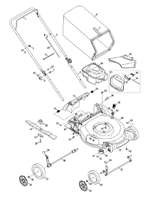 General Assembly parts for Craftsman Push Walk-Behind Mower 247.37031 / 2013 from AppliancePartsPros.com