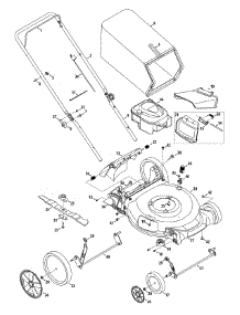 General Assembly parts for Craftsman Push Walk-Behind Mower 247.37034 / 2012 from AppliancePartsPros.com