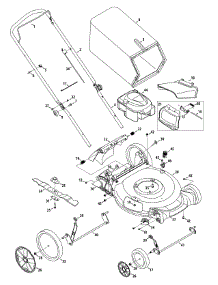 General Assembly parts for Craftsman Push Walk-Behind Mower 247.37037 / 2012 from AppliancePartsPros.com