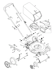 General Assembly parts for Craftsman Push Walk-Behind Mower 247.37037 / 2013 from AppliancePartsPros.com
