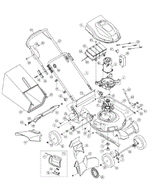 General Assembly parts for Craftsman Electric Mower 247.370480 / 2009 from AppliancePartsPros.com