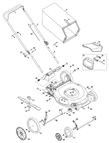 General Assembly parts for Craftsman Push Walk-Behind Mower 247.37116 / 2010 from AppliancePartsPros.com