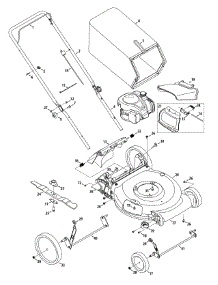 General Assembly parts for Craftsman Push Walk-Behind Mower 247.37430.1 / 2015 from AppliancePartsPros.com